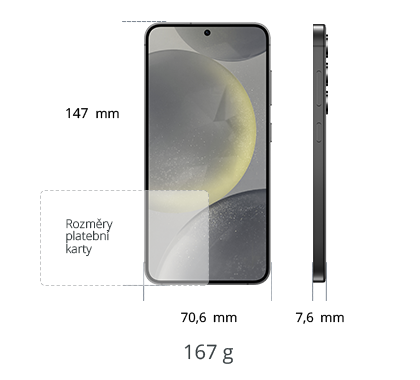 Samsung Galaxy S24 5G 128GB, černá