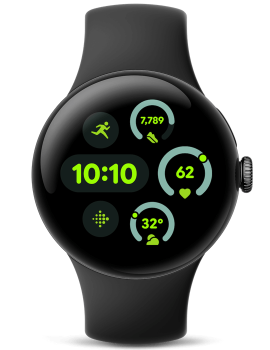 Hodinky Google Pixel Watch3 41mm, Obsidian
