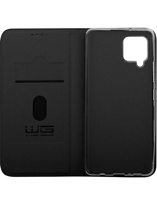 WG pouzdro Duet pro Samsung A12, černá