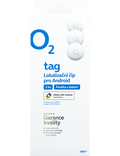 Lokalizační čip O2 tag pro Android 3ks, bílá