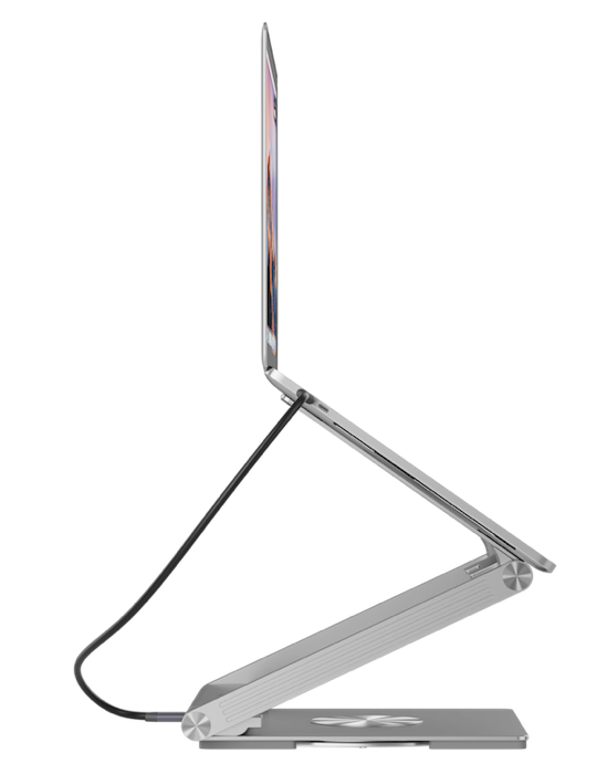 Stojan na notebook Canyon OnStand 2, stříbrná