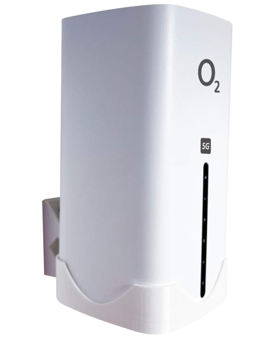 Držák pro O2 5G BOX (TP-LINK) na stěnu, bílý, bílá