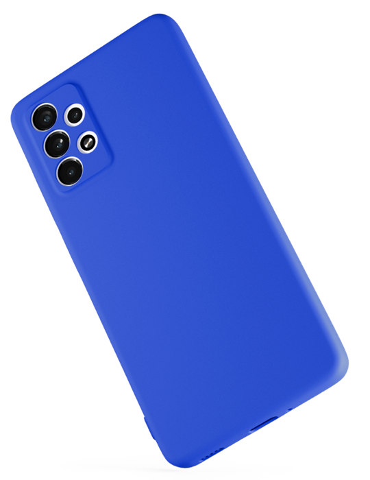 Kryt Silk Matt Samsung Galaxy A56, modrá