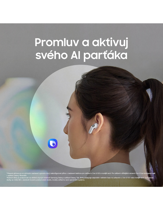 Sluchátka Samsung Galaxy Buds4, černá