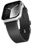 Řemínek Apple Watch Leather 38/40/41/42 mm, černá