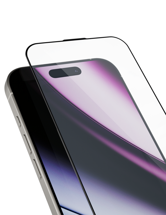 Epico 3D ochranné sklo DF iPhone 17 Pro/18 Pro s aplikátorem proti prachu, čirá