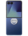 Kryt s držákem na prst Samsung Galaxy Z Flip7, transparent