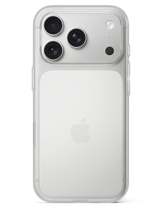 Epico AirMatte Ultralehký kryt iPhone 17 Pro/18 Pro, bílá