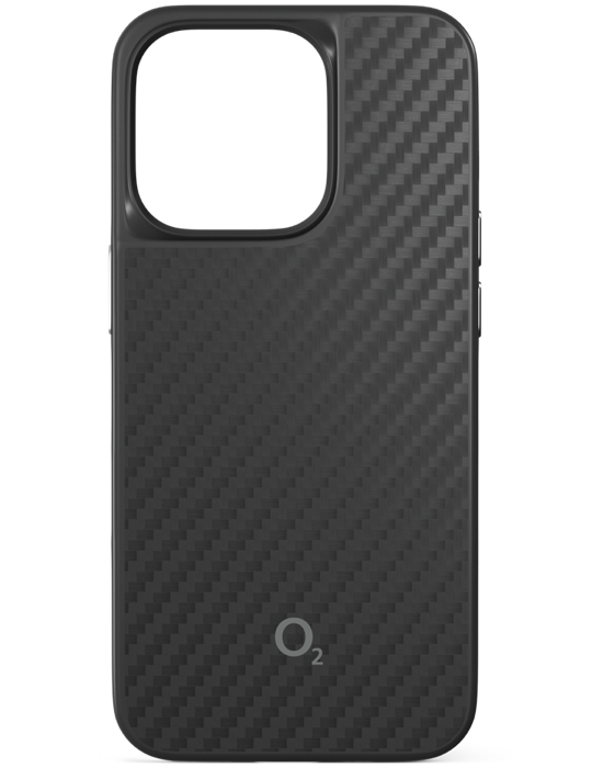 Kryt O2 Aramid iPhone 16 Pro, černá