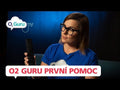 Bluetooth dálkový ovladač k O2 TV Set-top boxu, černá