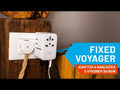 FIXED Voyager cestovní nabíječka 30W s USB-A a USB-C, bílá