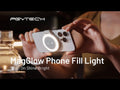 Přídavné světlo telefon MagGlow PGYTECH, černá